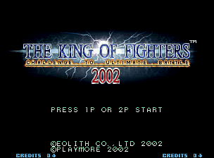 King of Fighters 2002 screenshot 2 for Neo Geo AES